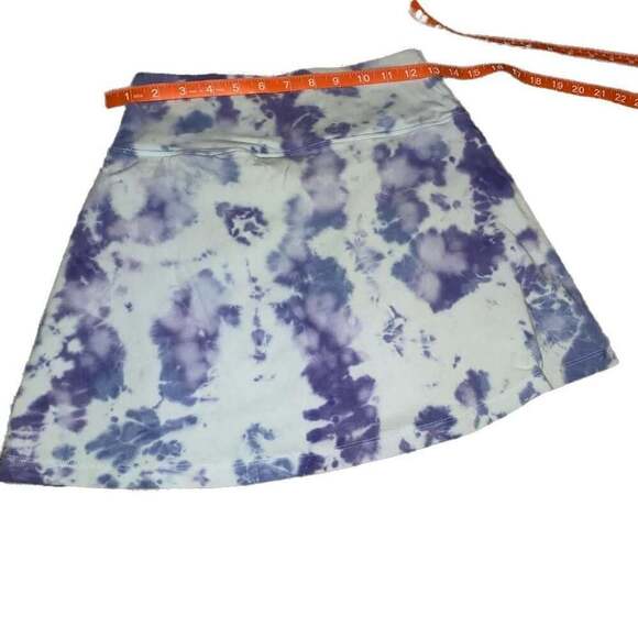 Victoria's Secret PINK Pants - Victoria's Secret PINK Blue Tie Dye Crossover High Waist Skort